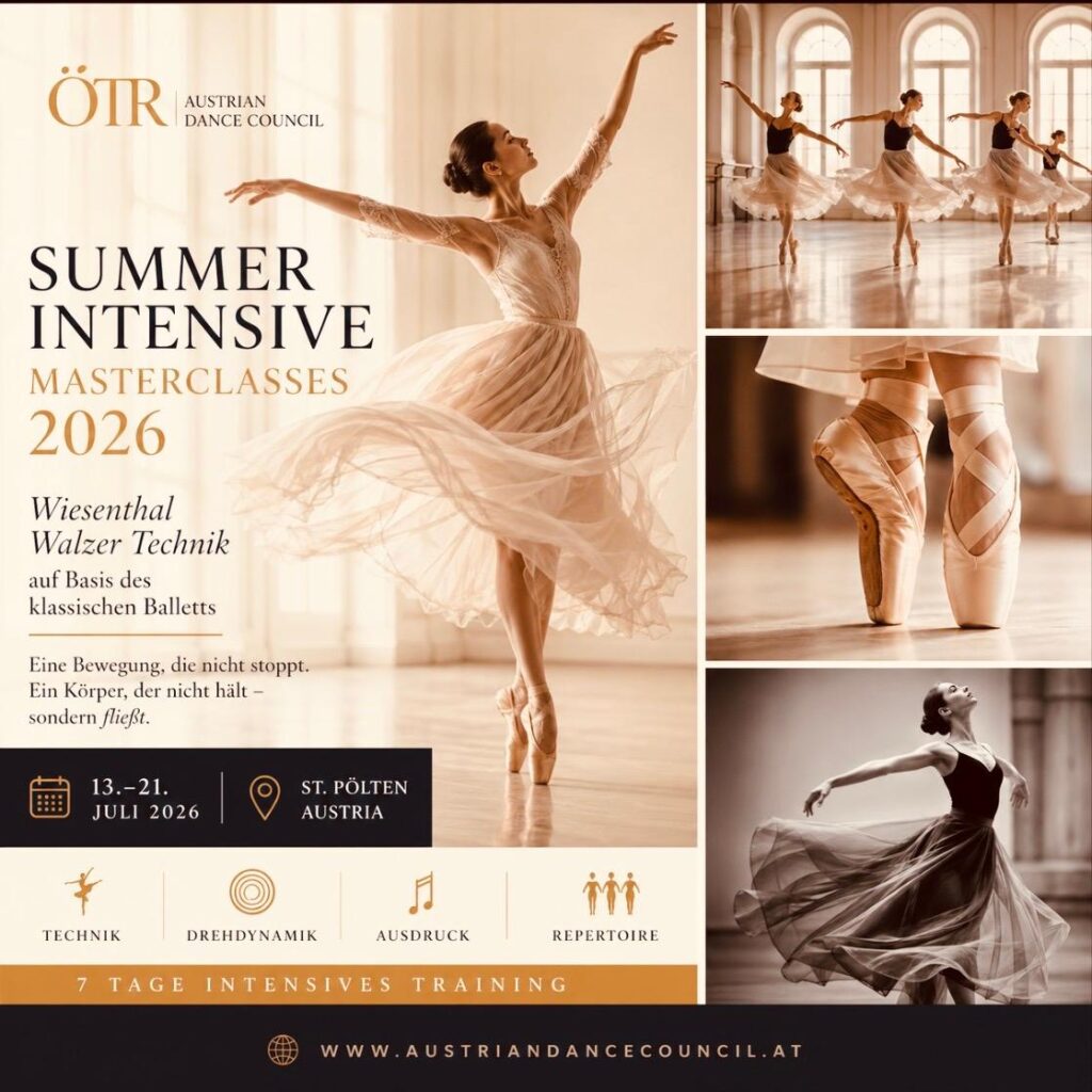Plakat Summer Intensive Masterclasses 2026